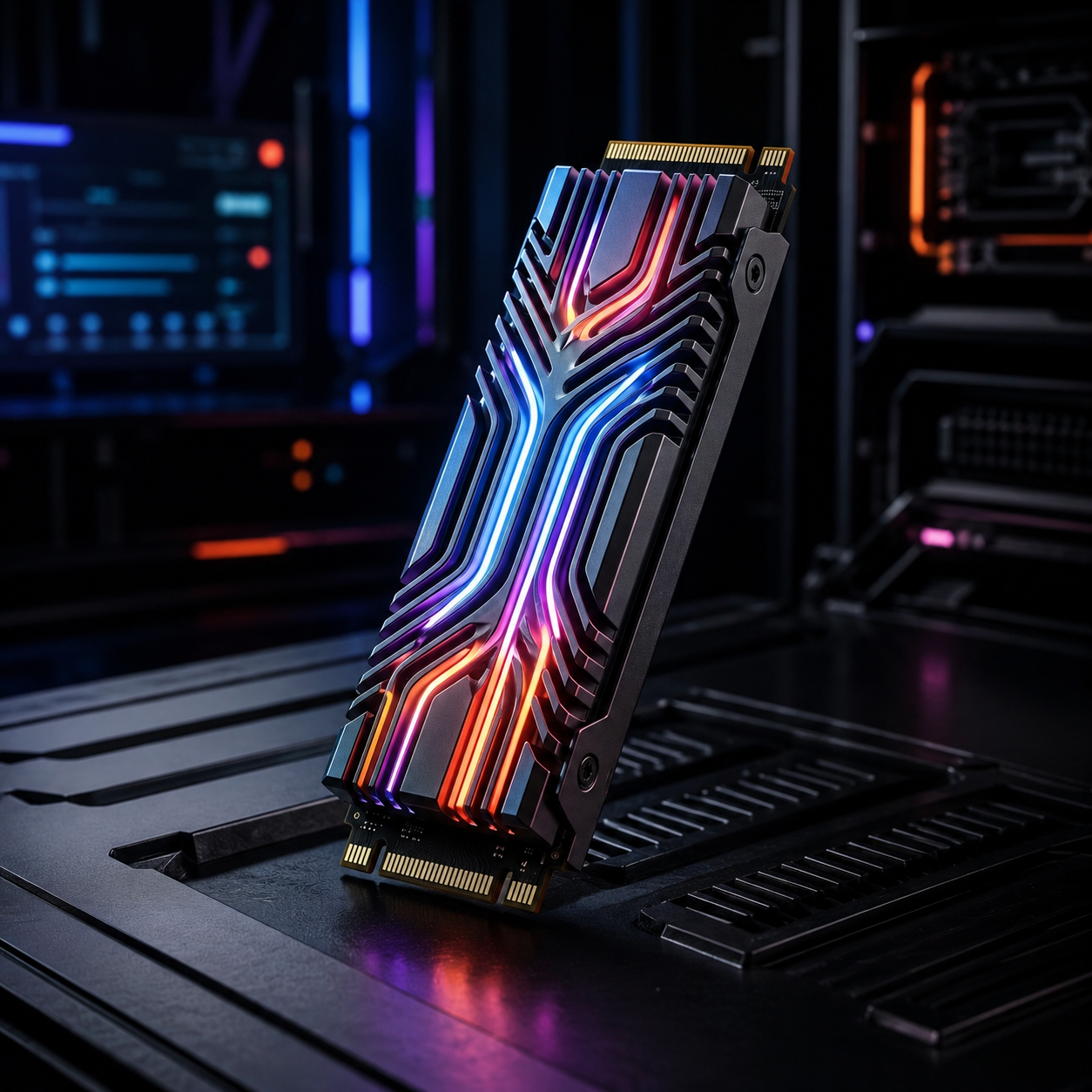 Комплектующие SSD M.2 с радиатором — Kraken