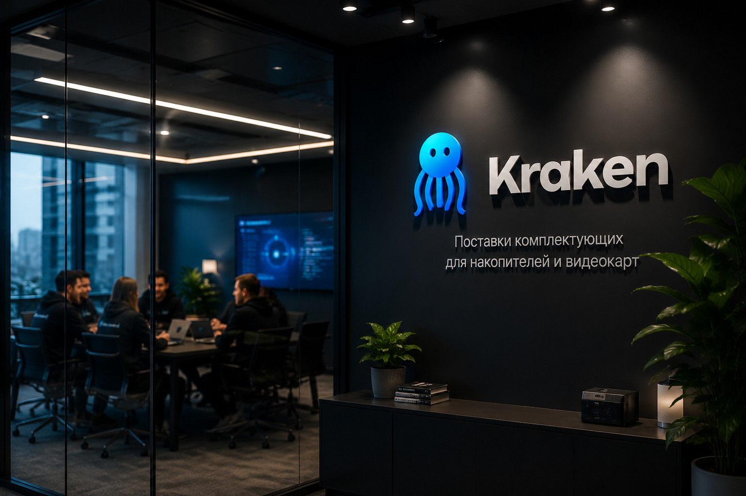 Команда Kraken по поставкам комплектующих